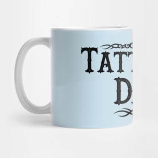 Best Tattooed Dad Father Tattoo Art Gift For Tattooed Dads Mug